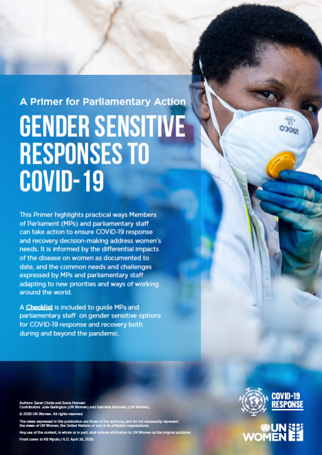A primer for parliamentary action- Gender-sensitive responses to COVID-19