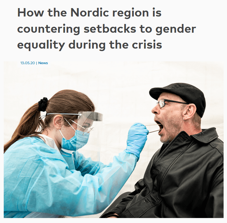 How the Nordic region is countering setbacks to gender equality during the crisis