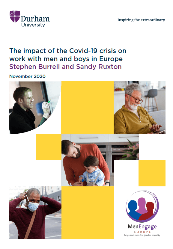 The impact of COVID-19 on work with men and boys in Europe