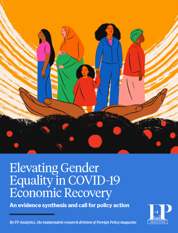 Elevating gender equality in COVID-19 economic recovery