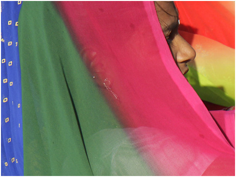 Veiled woman to illustrate forced marriage blog
