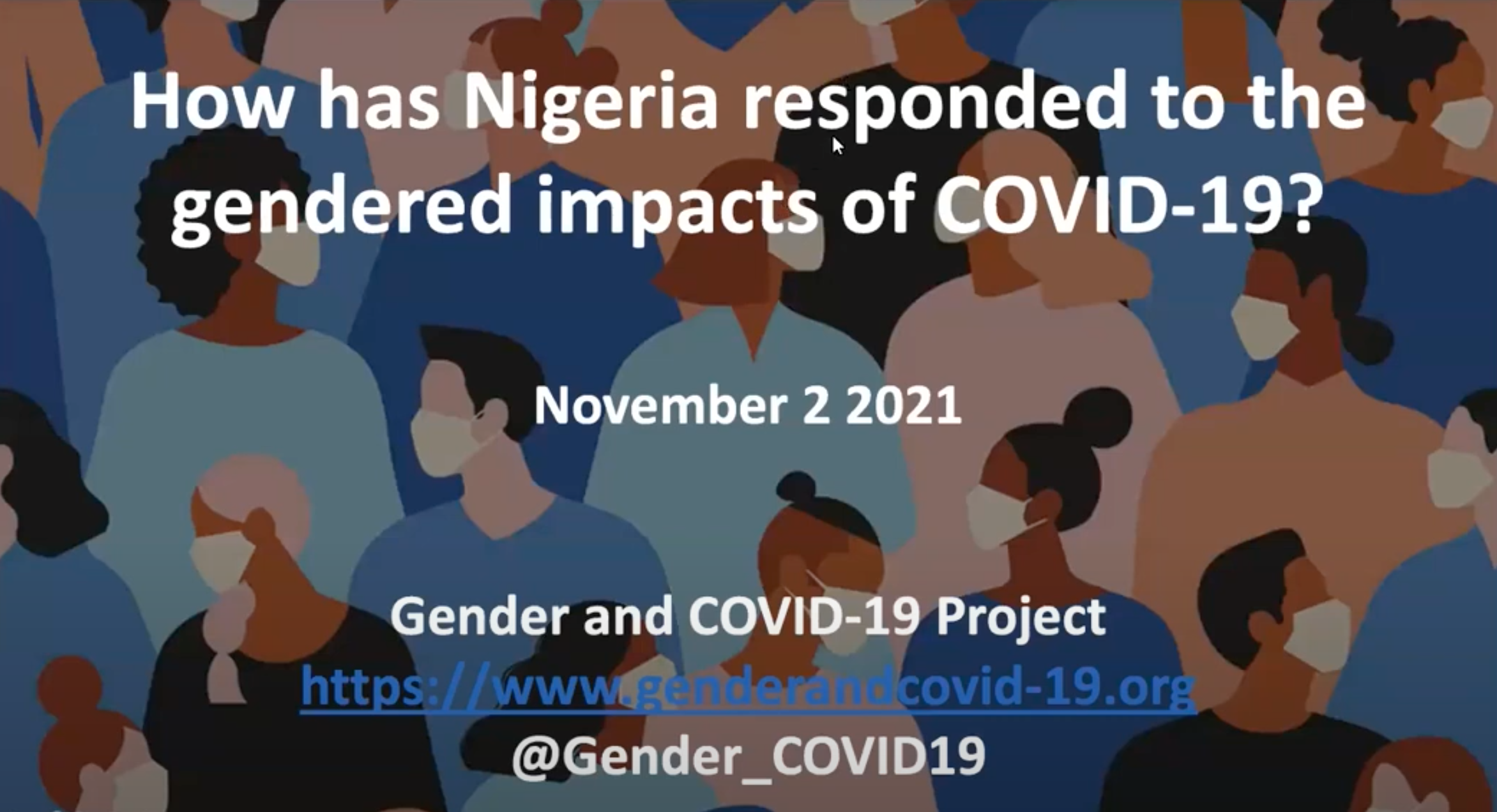 How has Nigeria responded to the gendered impacts of COVID 19?