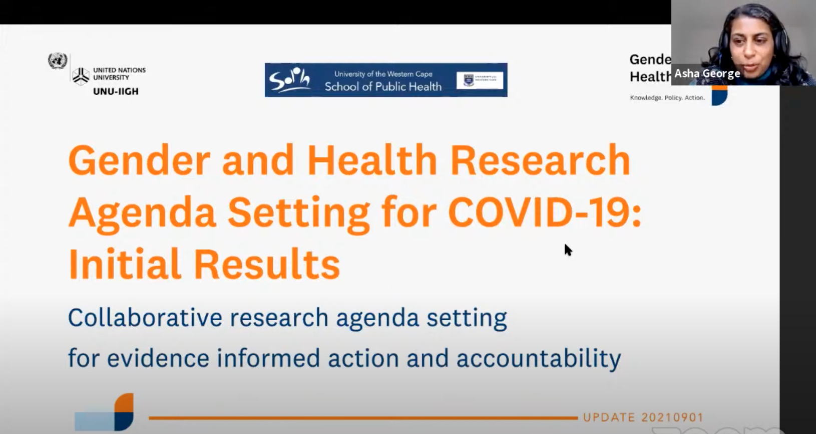 Why collaborative Gender and COVID-19 research agenda-setting is important