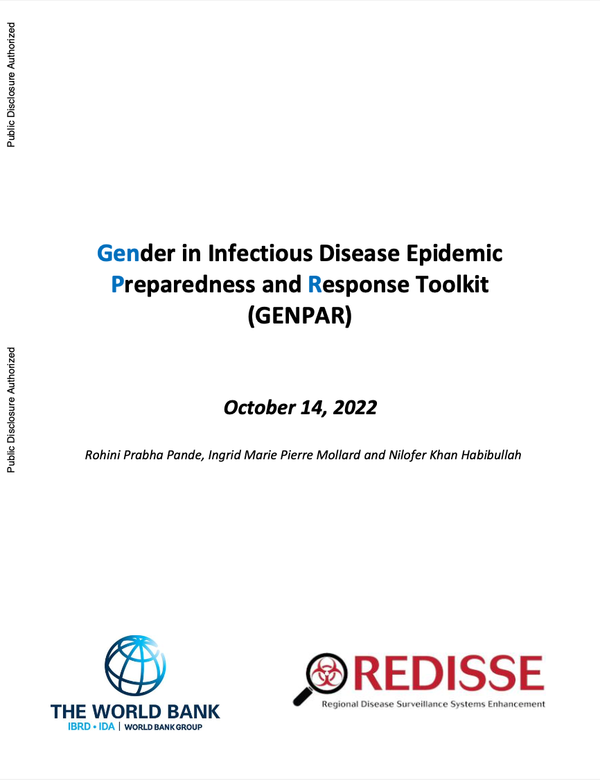 Gender in Preparedness and Response Toolkit (GENPAR) 