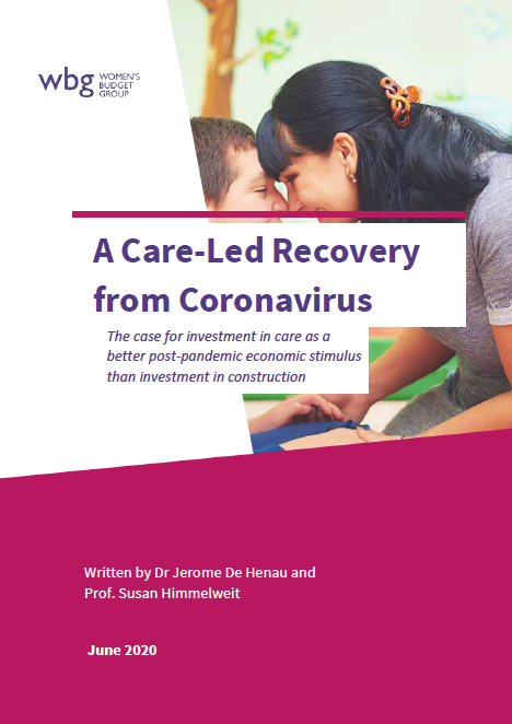 A Care-Led Recovery from Coronavirus