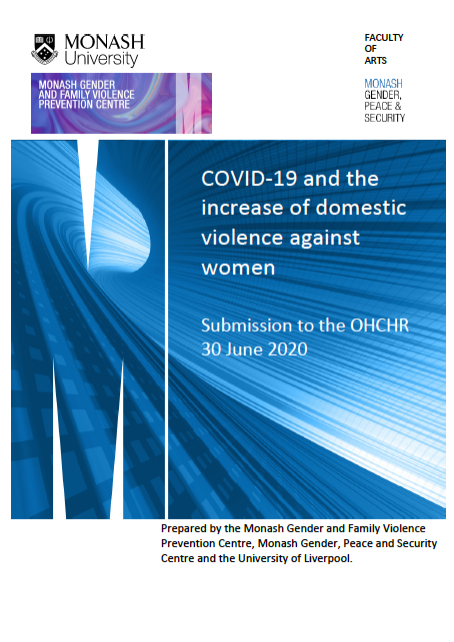 COVID-19 and the increase of domestic violence against women