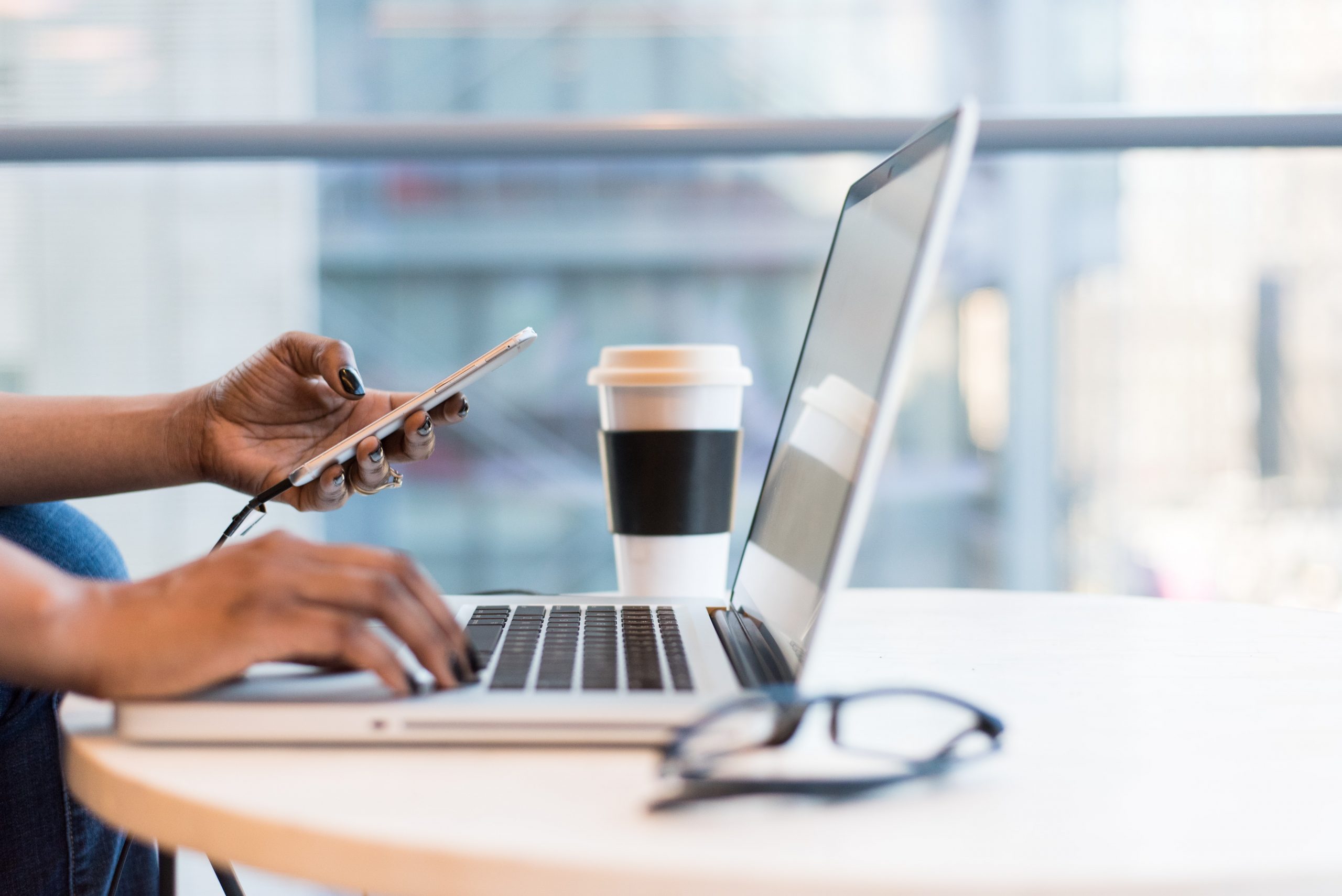 Woman on laptop