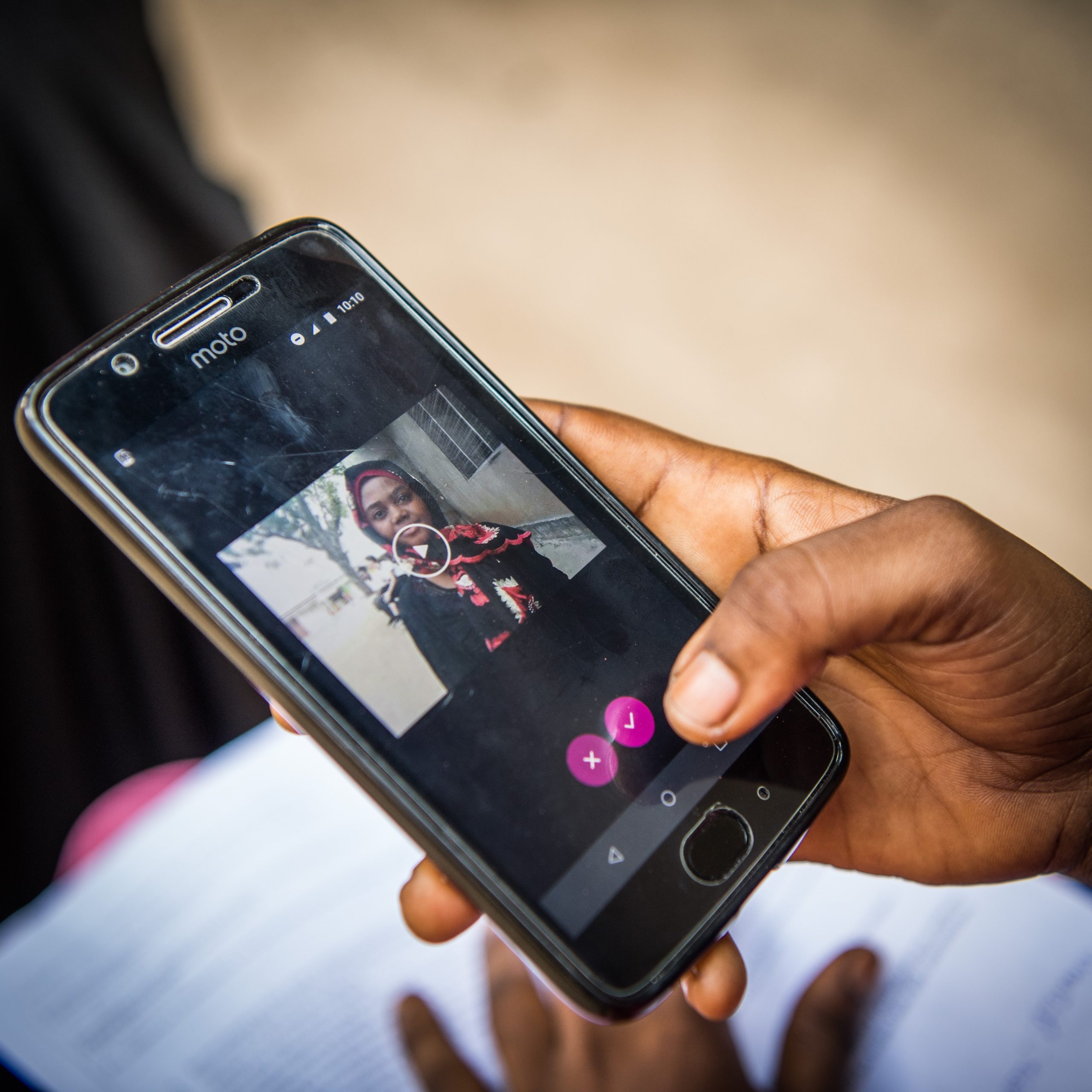 Mobile phone tech to support the mental health of girls