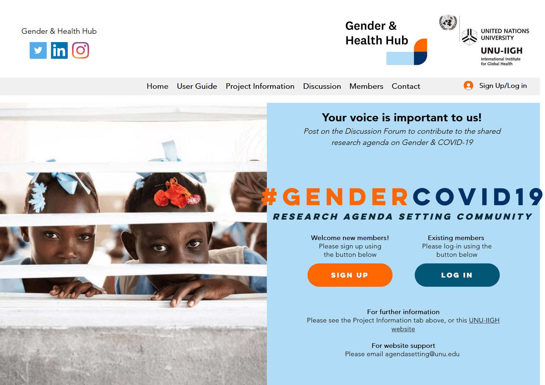 Gender & Health Hub Buzzboard