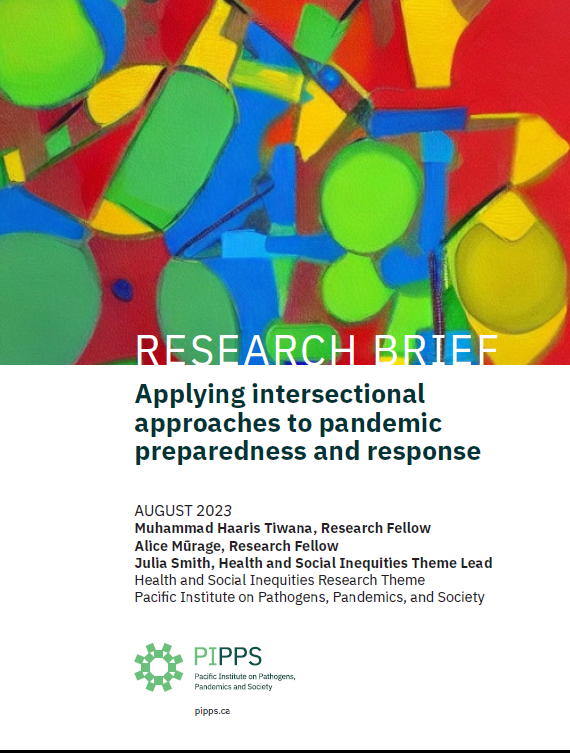 Applying intersectional approaches to pandemic preparedness and response