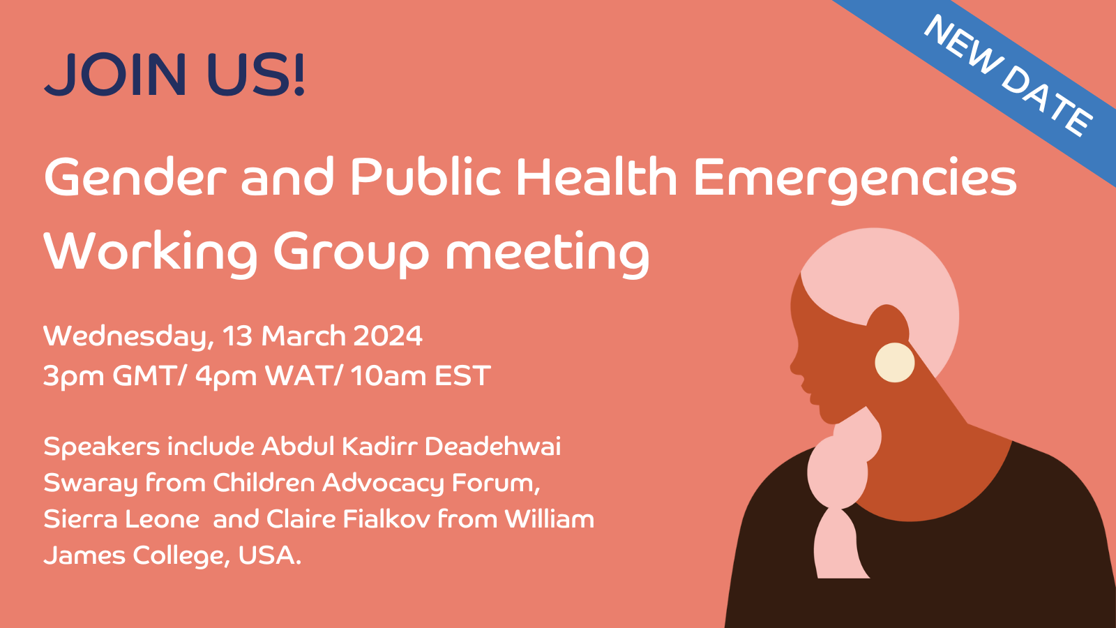 You’re invited to our March Gender and Public Health Emergencies Working Group webinar!